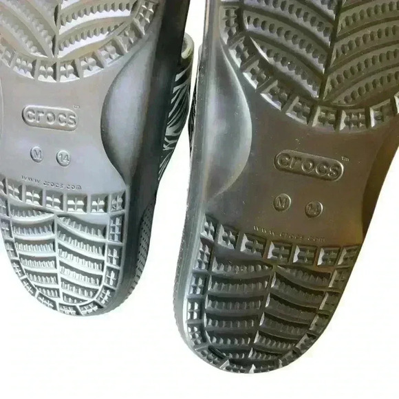 Crocs Classic Animal Remix Two-Strap Slide Sandals Men's Size 14 Shoes NEW - Picture 16 of 16